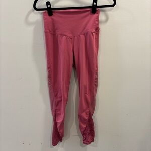 Fabletics Lace/Mesh Rose Active Leggings Size Small